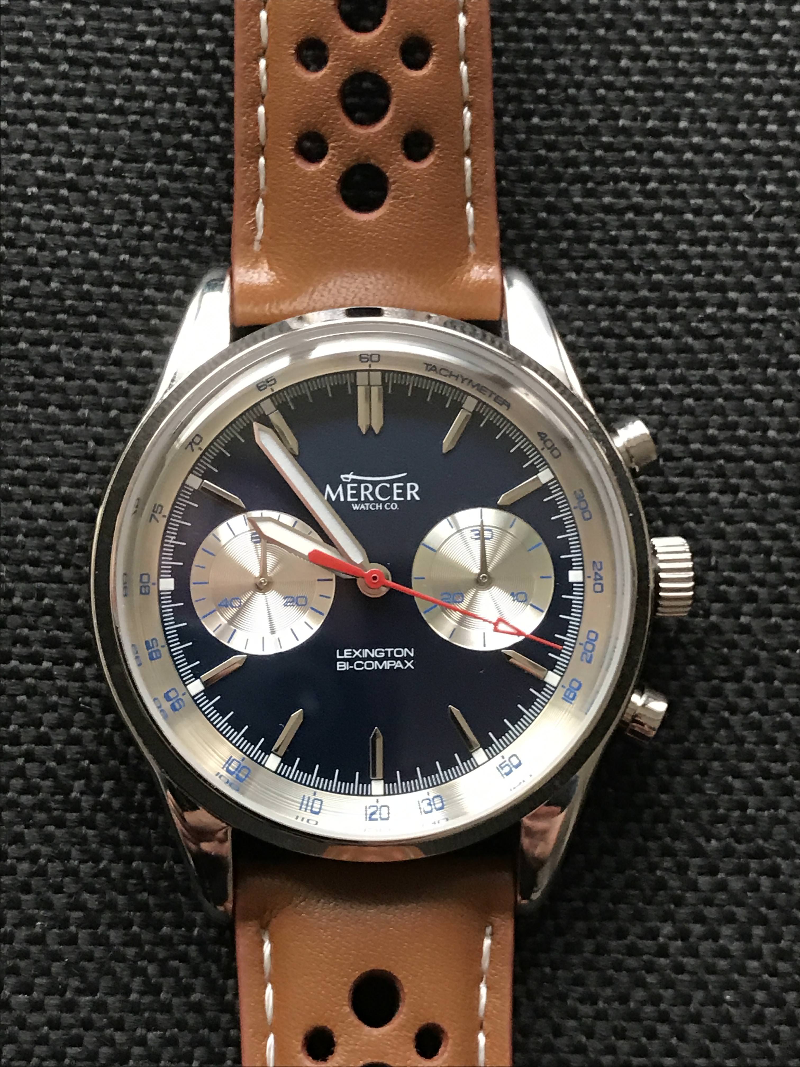 Mercer sale lexington chronograph