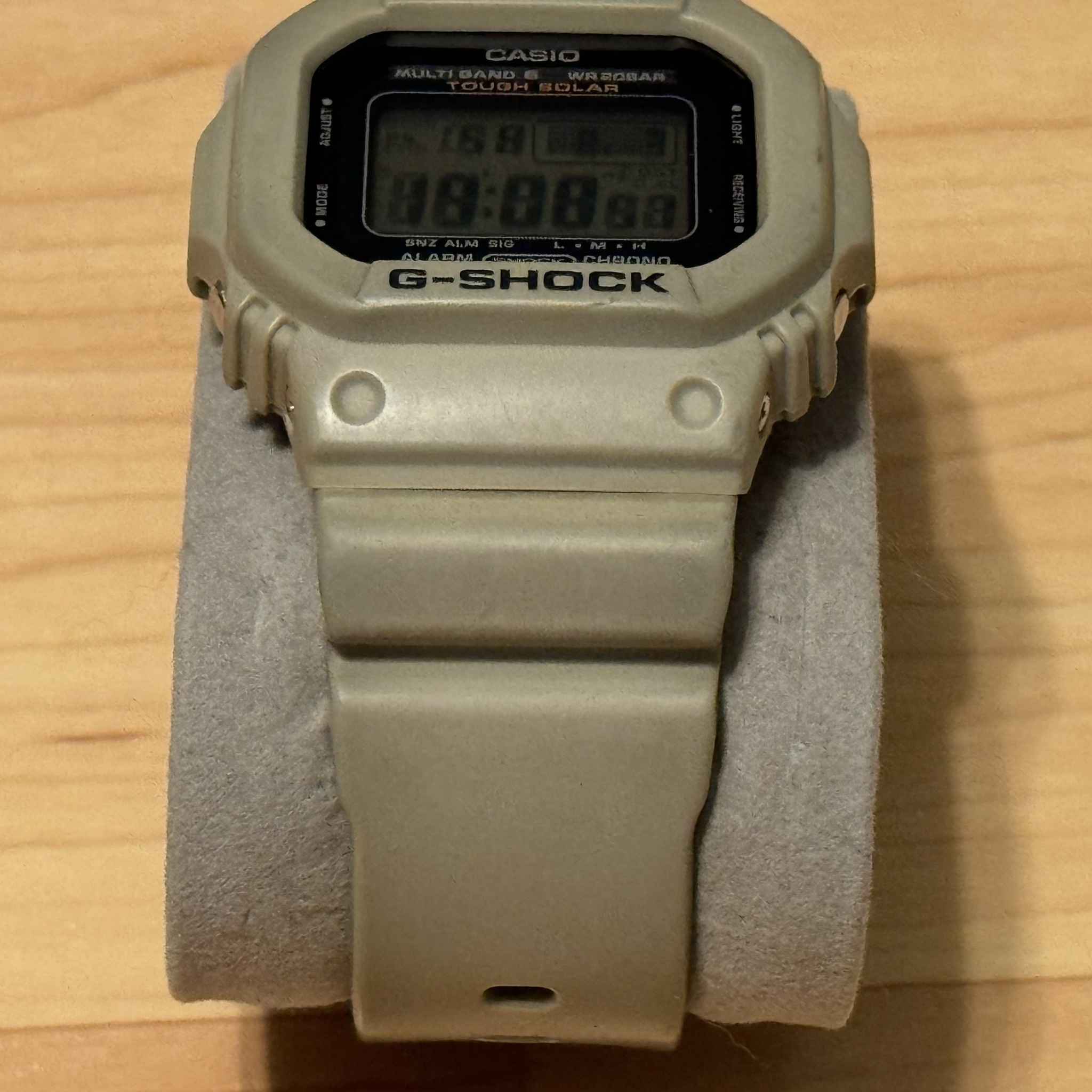 WTS] Casio G-Shock GW-M5610SD-8 Desert Sand Tan Beige Tough Solar Atomic  Multiband 6 Square Digital Watch GWM5610 | WatchCharts Marketplace CA