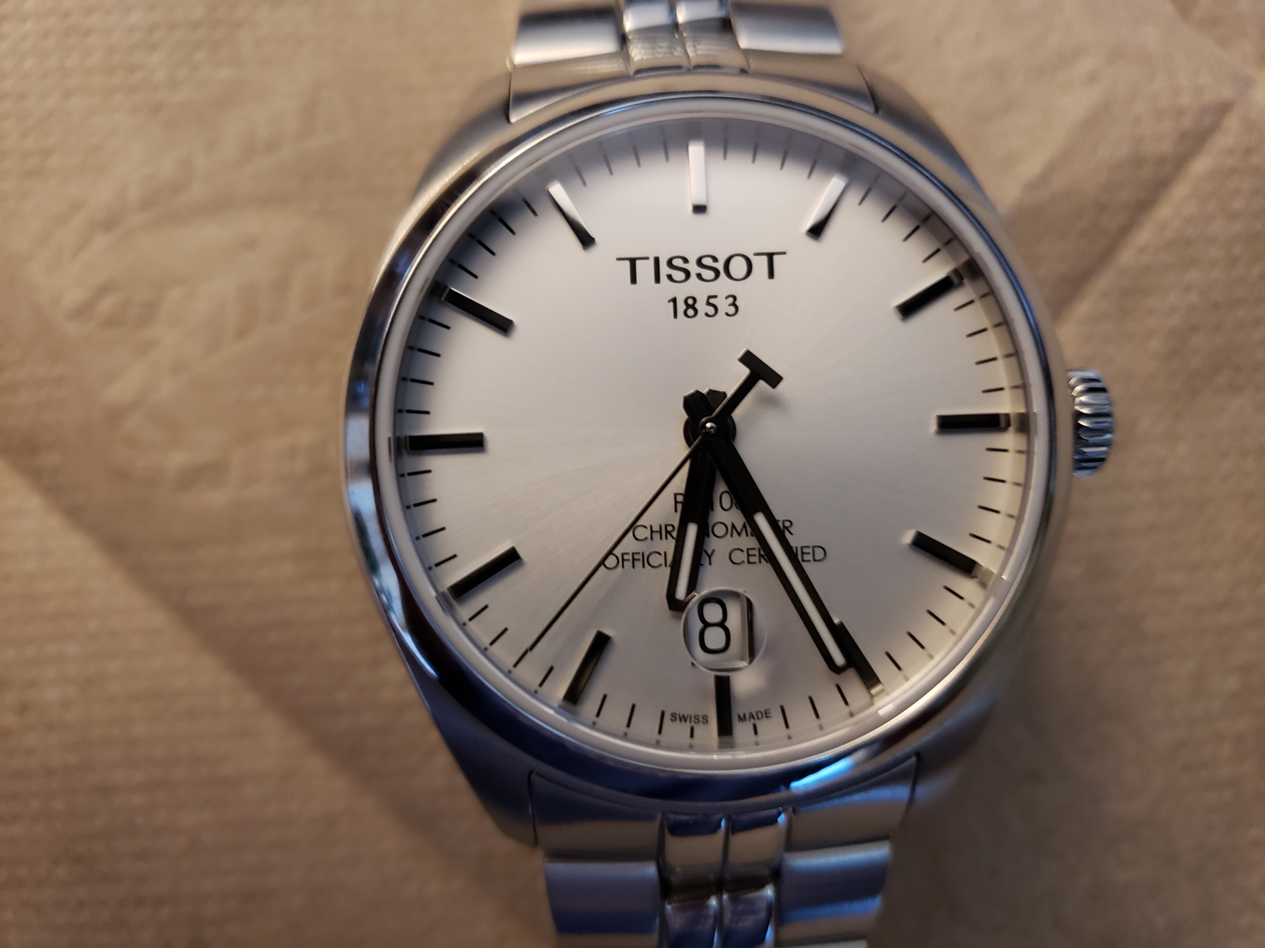 FS ONLY USED Tissot PR 100 Automatic Chronometer WatchCharts