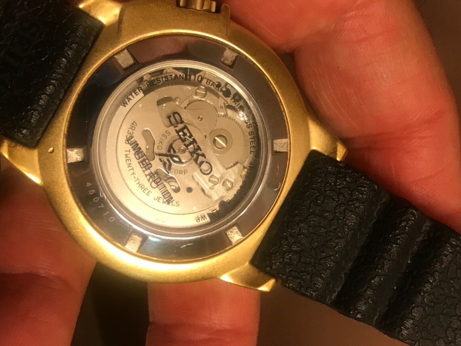 ヴ*3様 【タイムセール】 SEIKO MONSTER PROSPEX【GOLD BEAMSSeikoProspexMonster2025_g