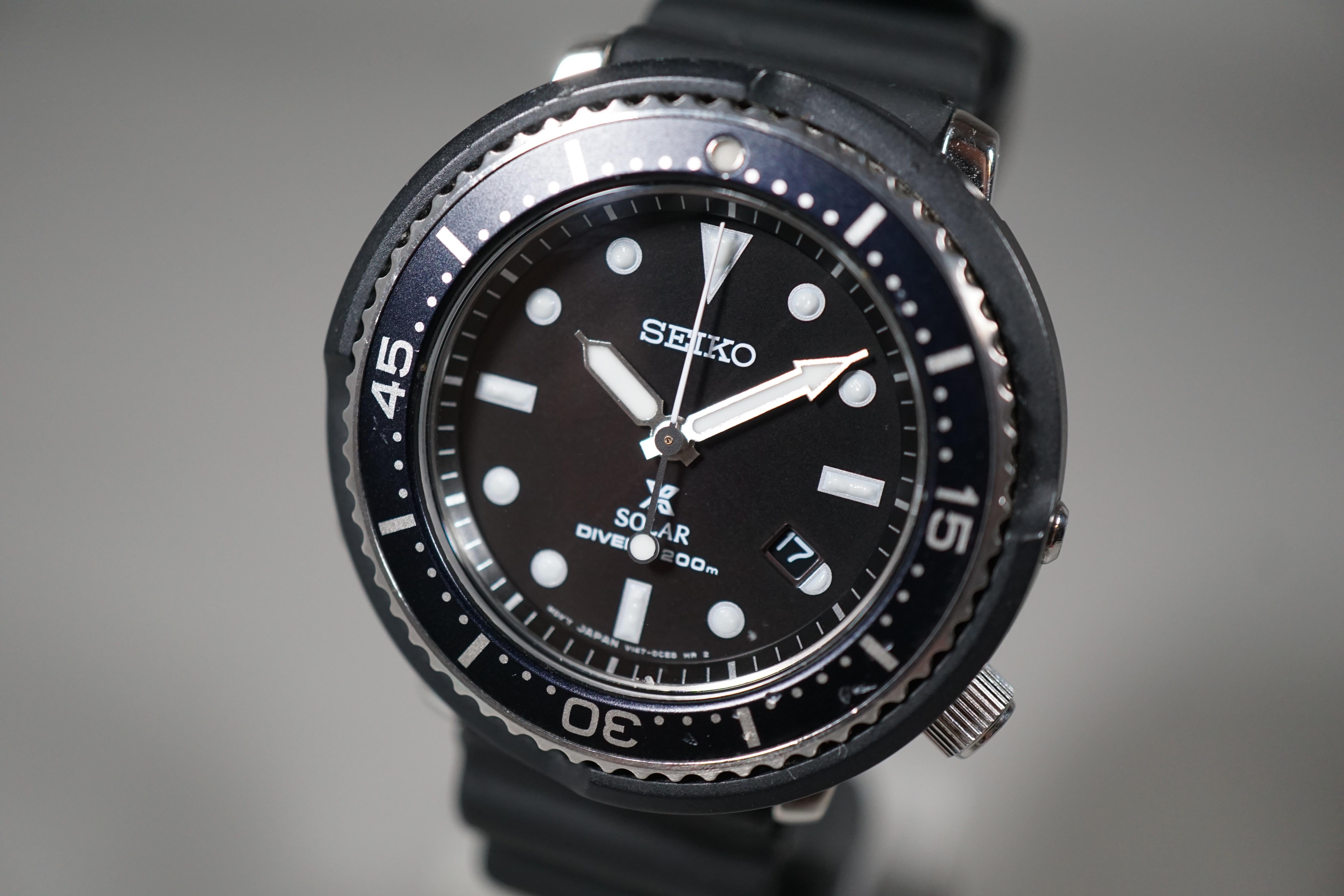 WTS] Seiko Prospex STBR007 V147 Lowercase JDM Black Divers Tuna