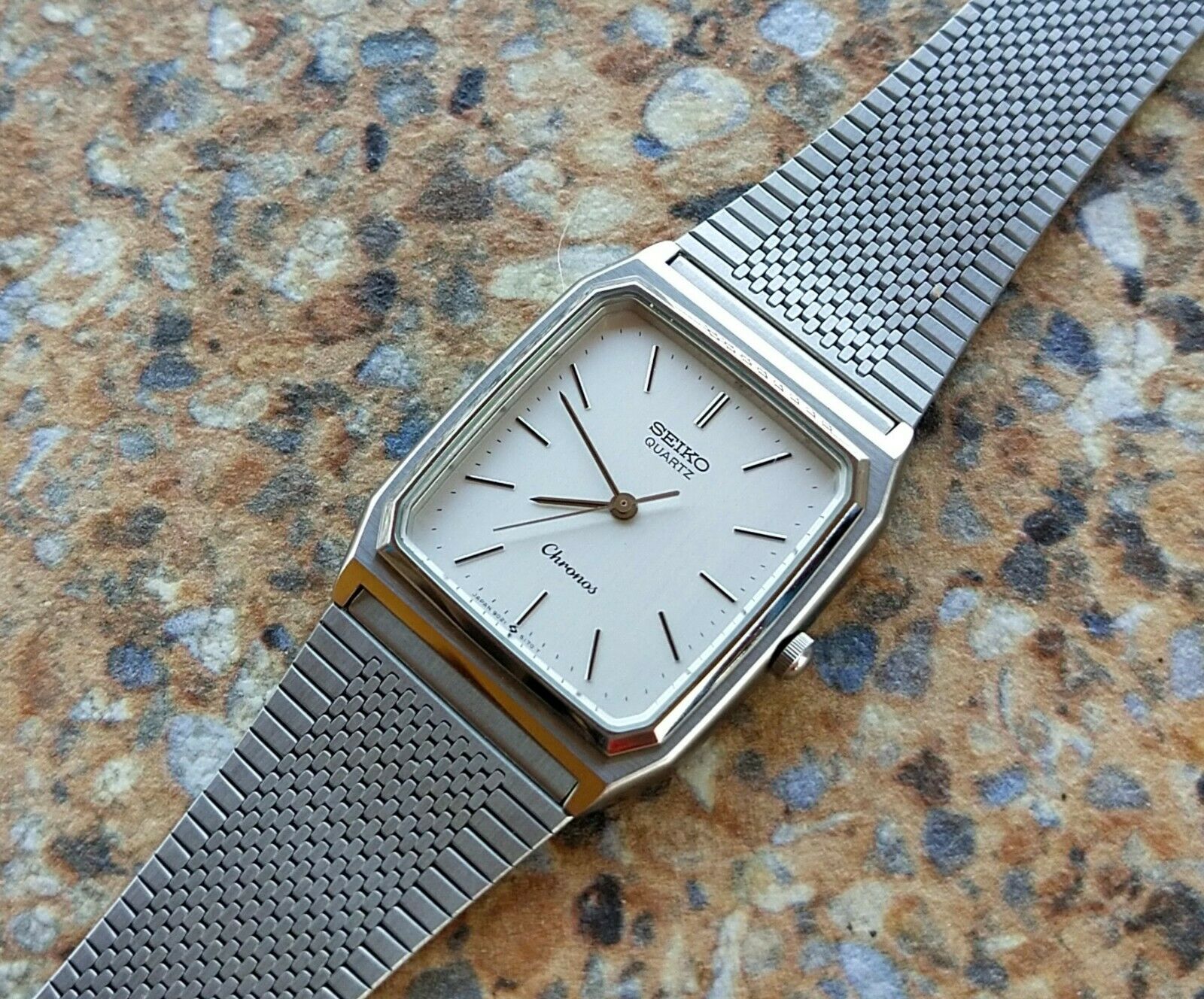 Seiko Chronos Quartz JDM 9021 5130 JDM September 1985 Dress