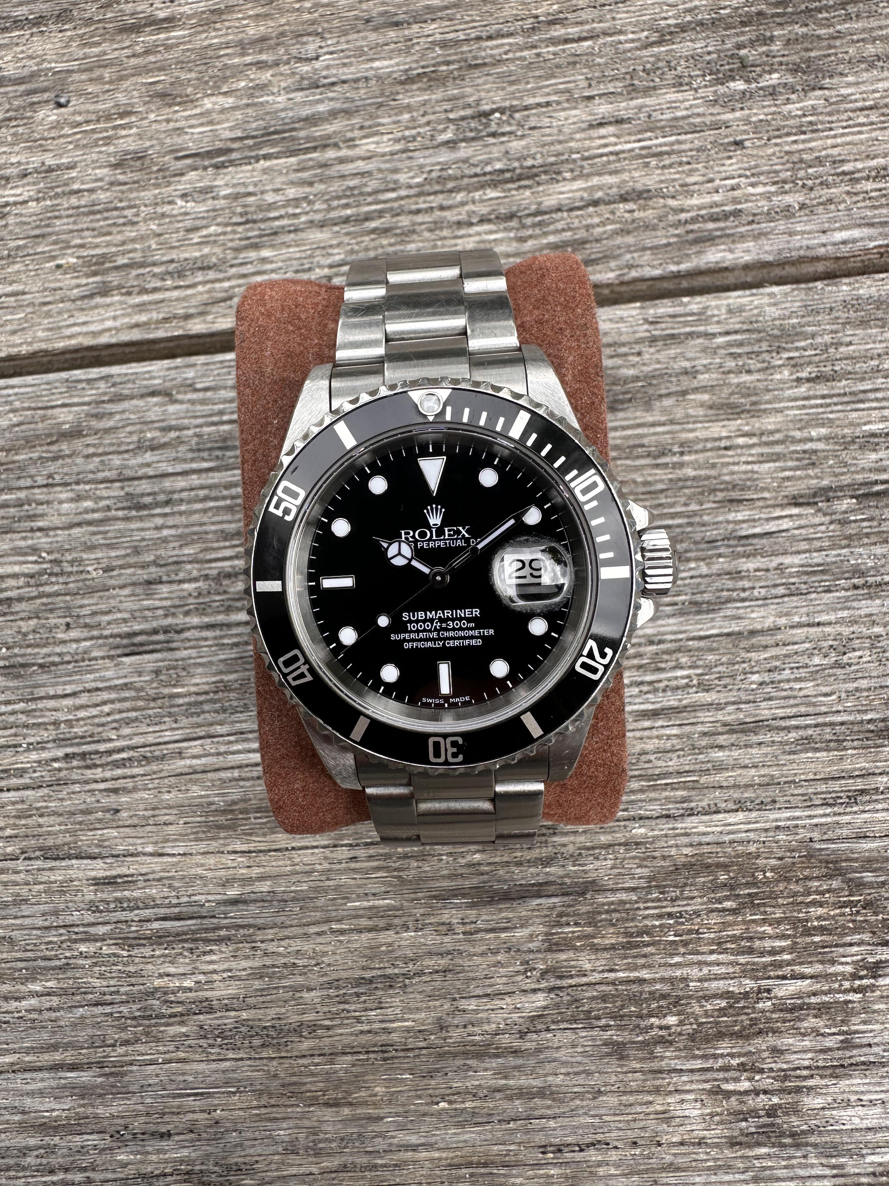 WTS Rolex Submariner 16610 repost price drop WatchCharts