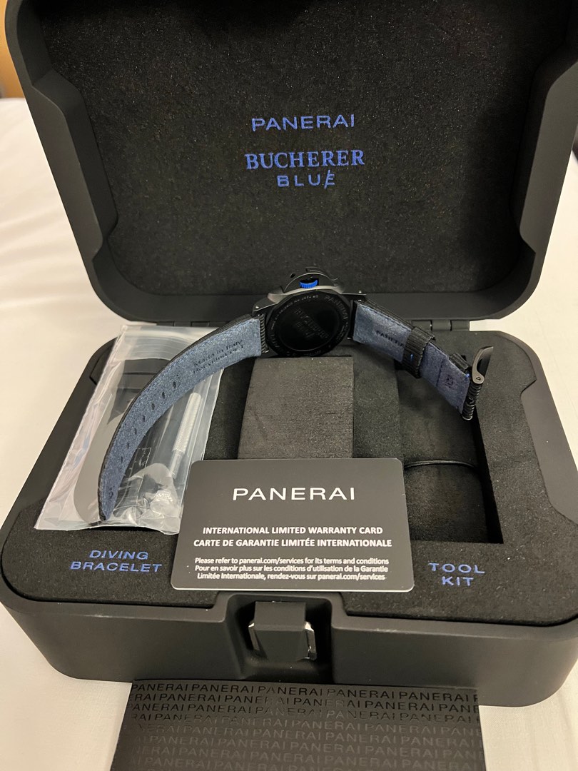 Panerai Luminor GMT PAM 1176 Bucherer Blue Limited Edition 44mm