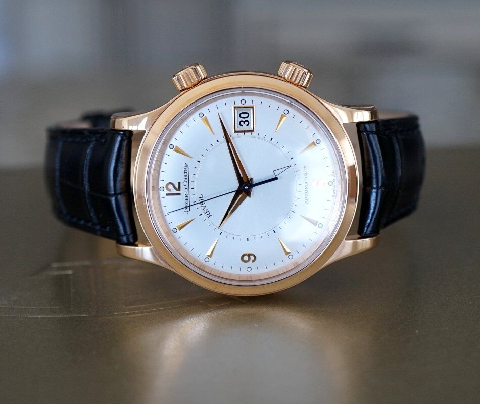 Jaeger LeCoultre Master Reveil Alarm Rose Gold Ref 141.2.97 39MM