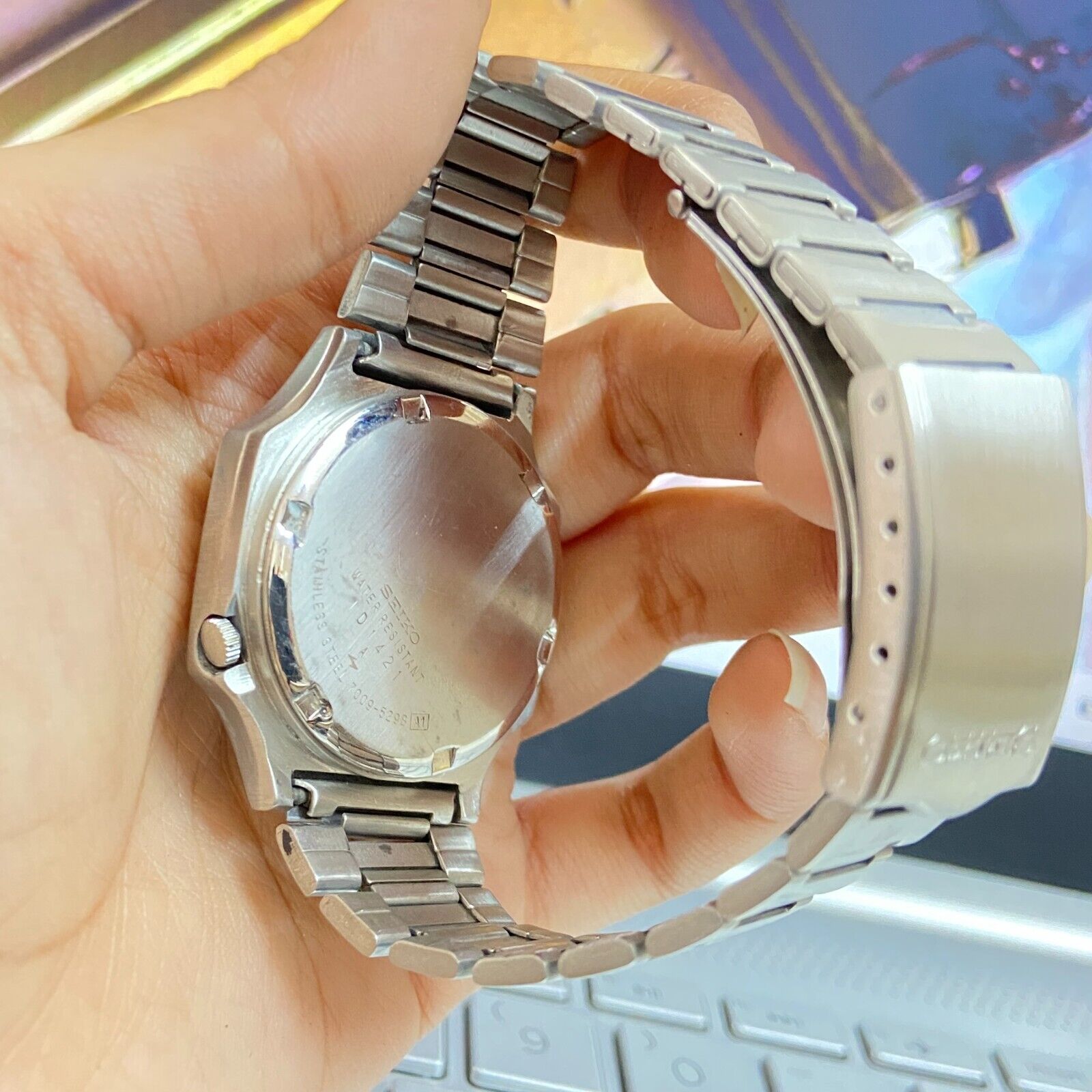 SEIKO　まとめ売り Vintage Seiko 5 Automatic 7009-5298 Men's Wrist Watch Day/Date