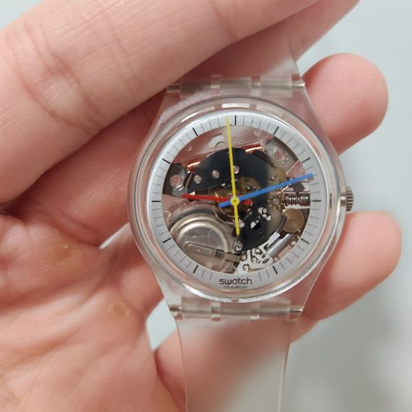 Vintage swatch jellyfish gk100 WatchCharts Marketplace