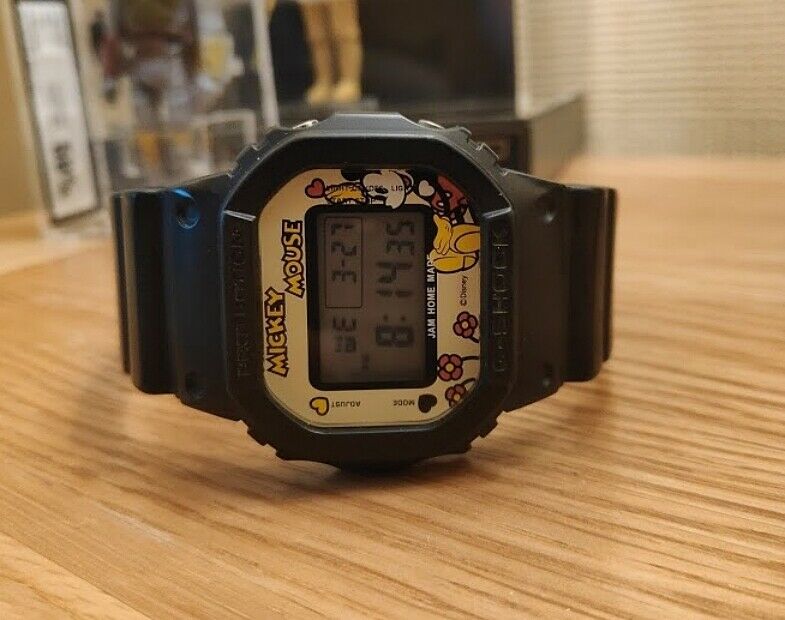 Casio G-Shock Japan Limited Mickey Mouse Jam Home Made DW-5600 VT