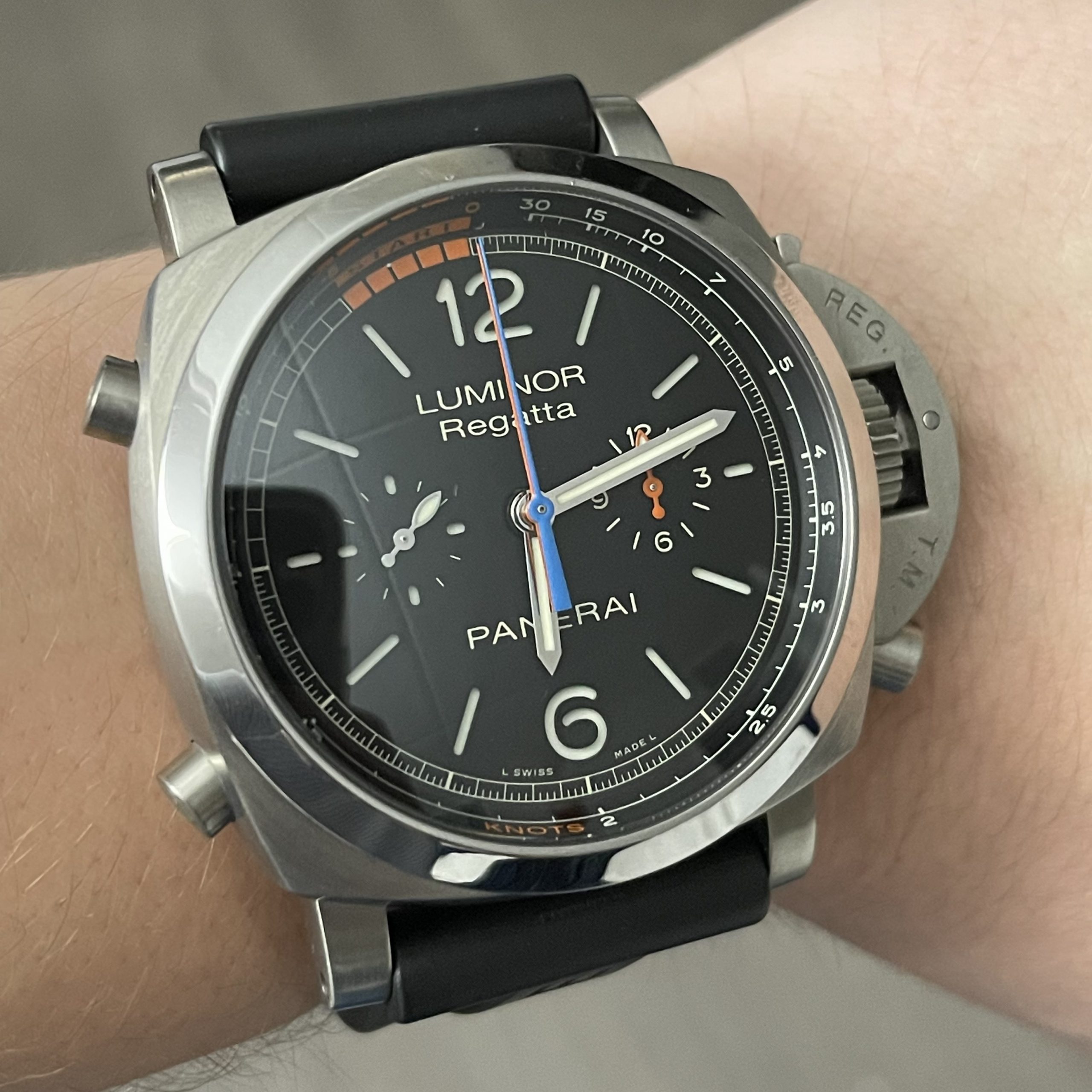 FS Panerai 526 Luminor Regatta Chrono Flyback 47mm Titanium