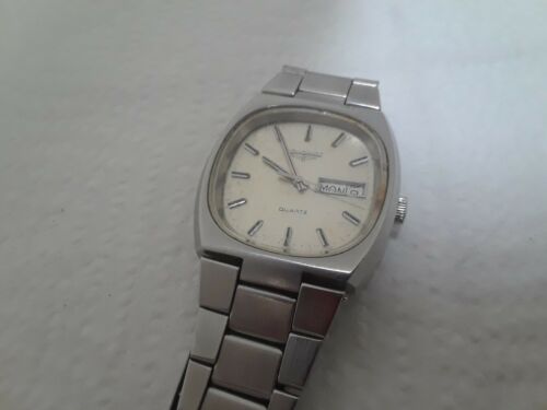 wristwatch LONGINES electronic quartz cal q 162 D 7 jewels