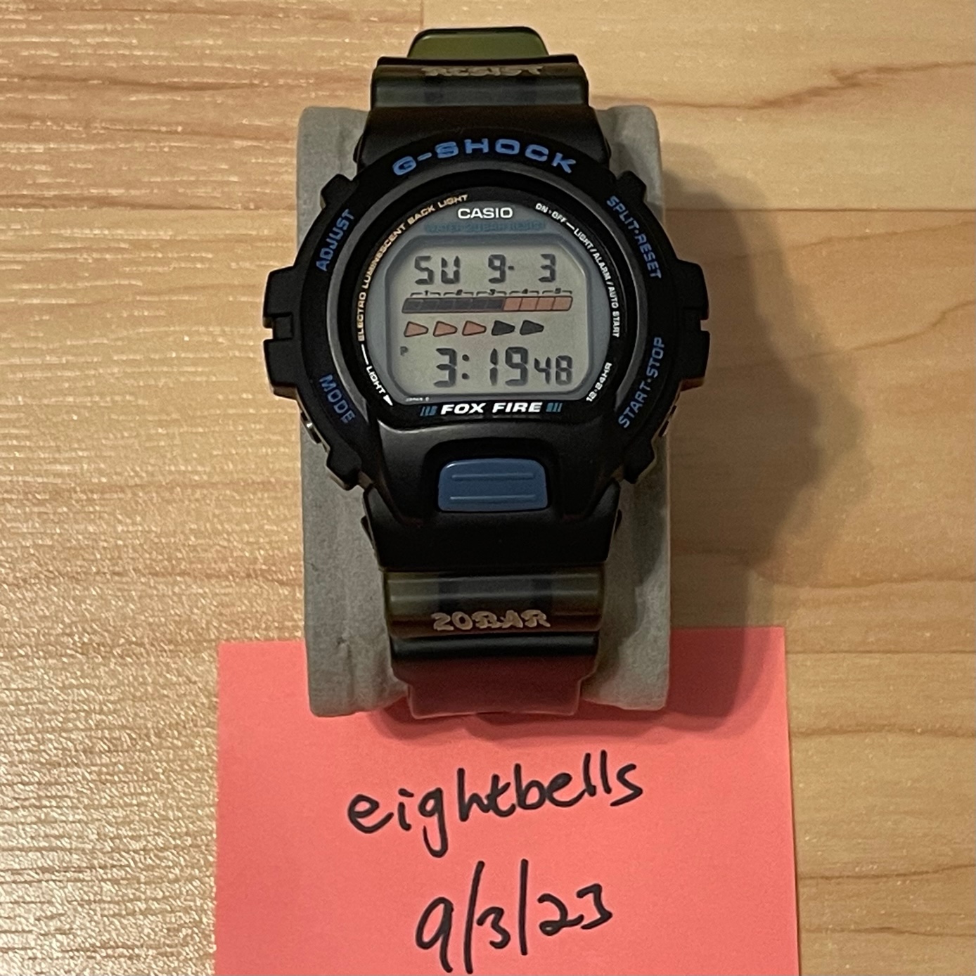 WTS] Casio G-Shock DW-6620-2 Scorpion Fox Fire Japan M 1199 Module
