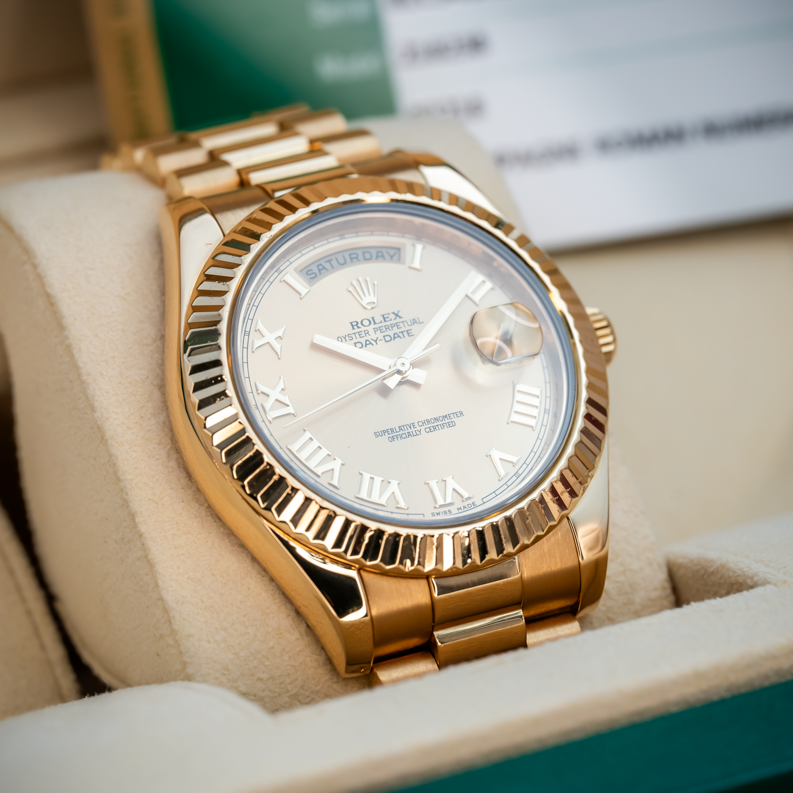 Rolex presidential hotsell 41mm gold