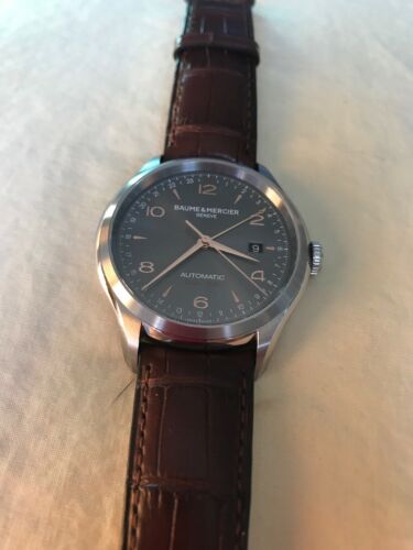 Baume Mercier Clifton Dual Time MOA 10111 WatchCharts Marketplace