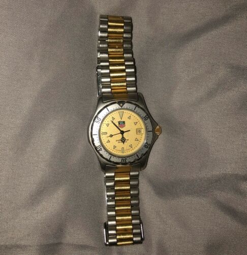 Vintage Two Toned Tag Heuer Professional Watch