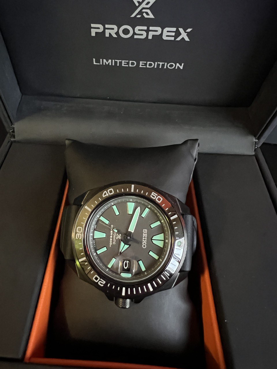 WTS] Seiko King Samurai Limited Edition Like New with Box and Papers |  WatchCharts