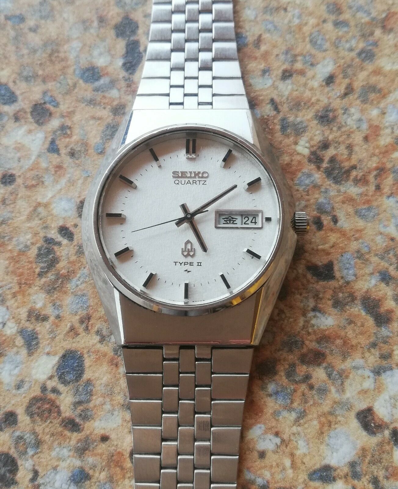 Vintage Seiko Quartz Type II (SQ) JDM 4316 8010 Kanji June 1977