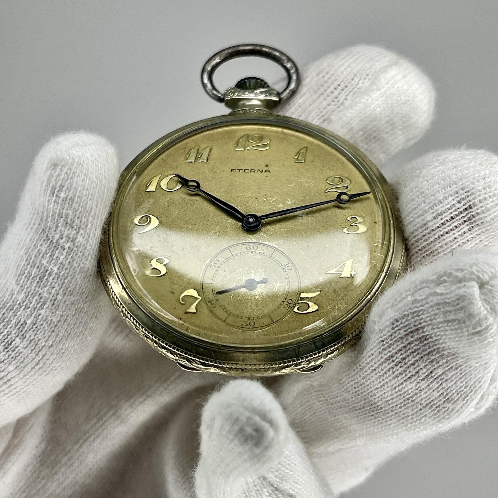 Eterna on sale pocket watch