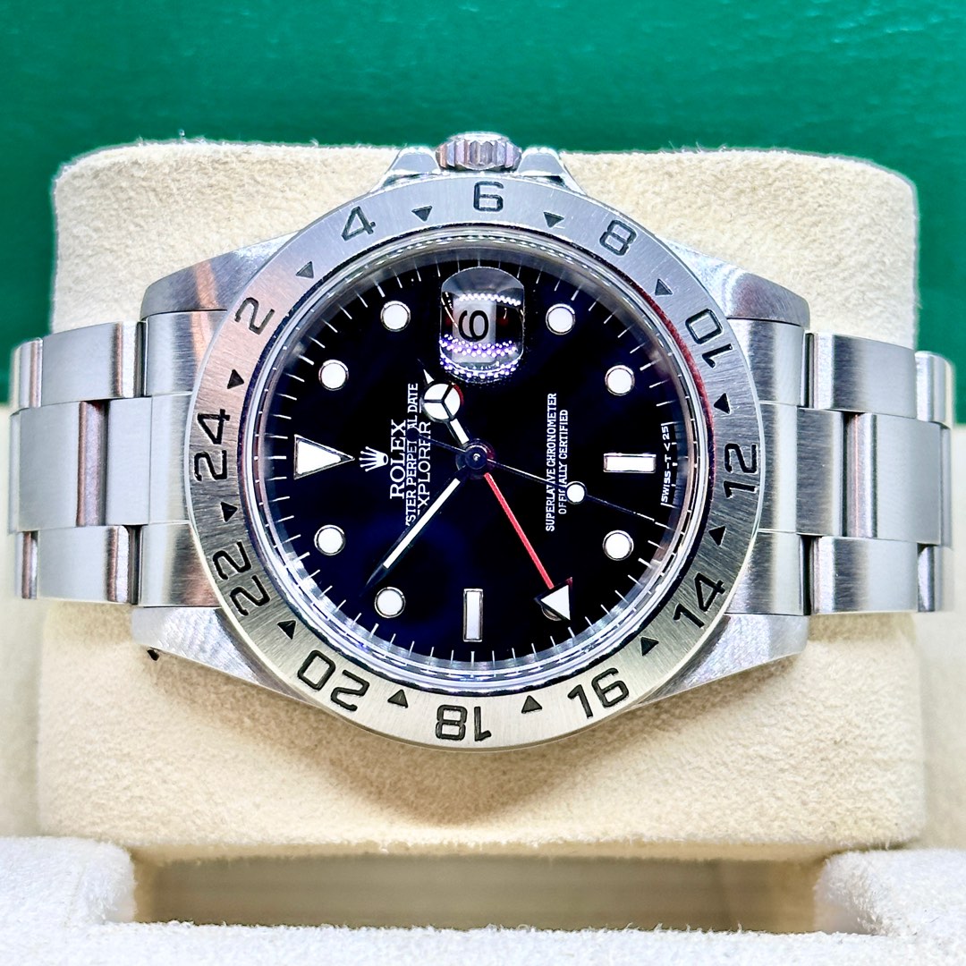 FULLSET Rolex Explorer 2 Black Dial Tritium Dial 216570 16570