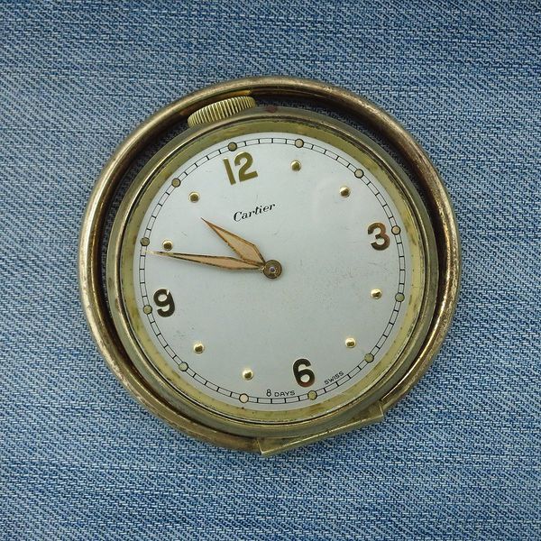 [$450 USD] [WTS] CARTIER 8 days desk clock circa 1950 | WatchCharts ...