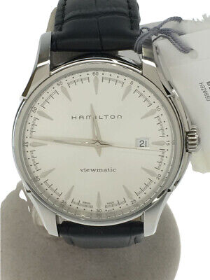 HAMILTON Viewmatic H326650 Automatic Analog Leather Silver Black