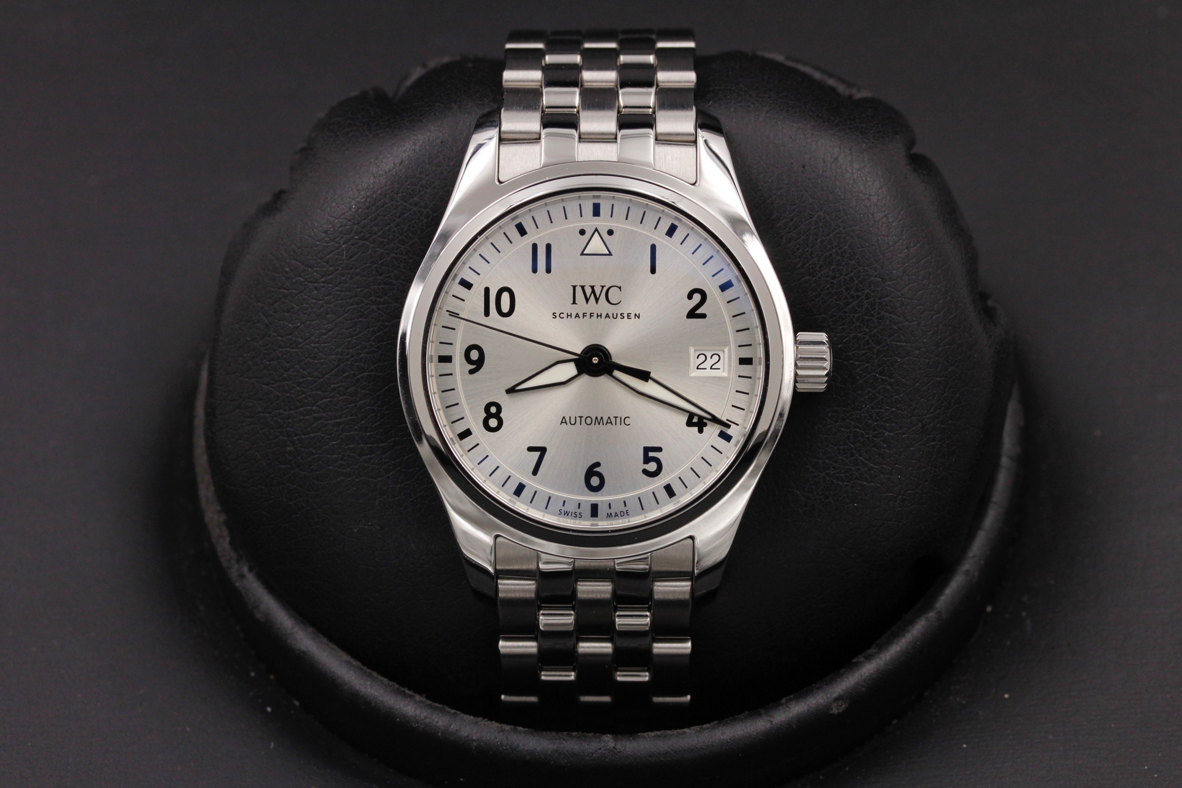 FSOT IWC Pilot Silver Dial 36mm IW324006 2018