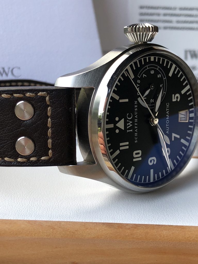 FS IWC Big Pilot 5002 Slow Beat Fish Crown Complete WatchCharts