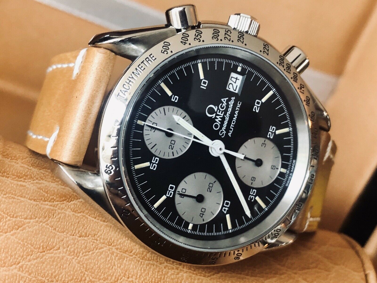Omega Speedmaster Date 38 (3811.50) Market Price | WatchCharts