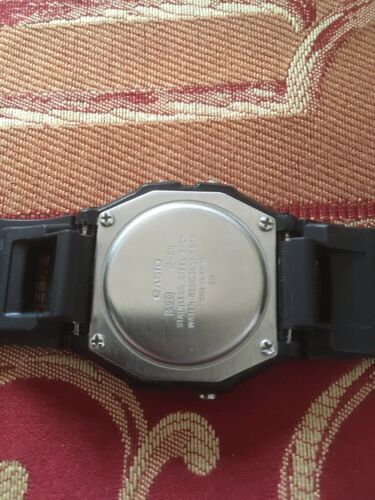 Casio W-59 With Hook And Loop (stickylikevelcro) Strap