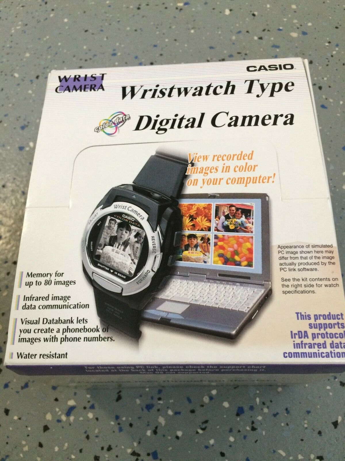 casio wrist camera watch