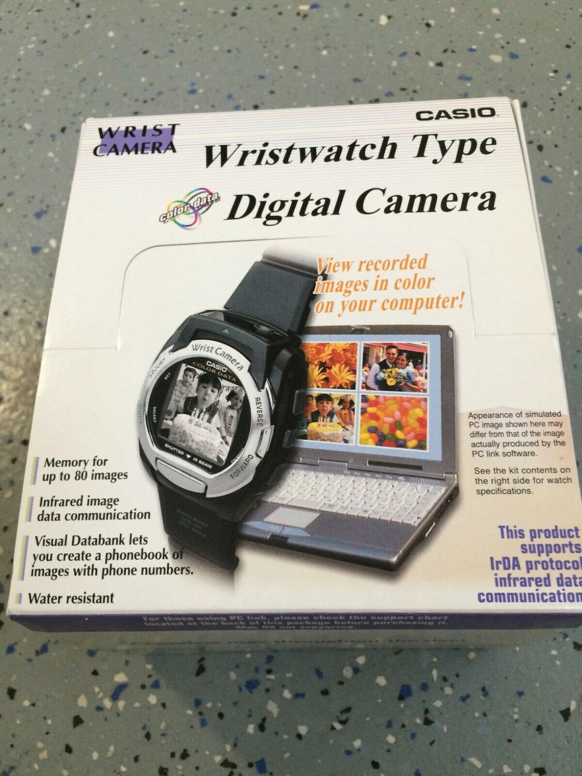 casio camera watch
