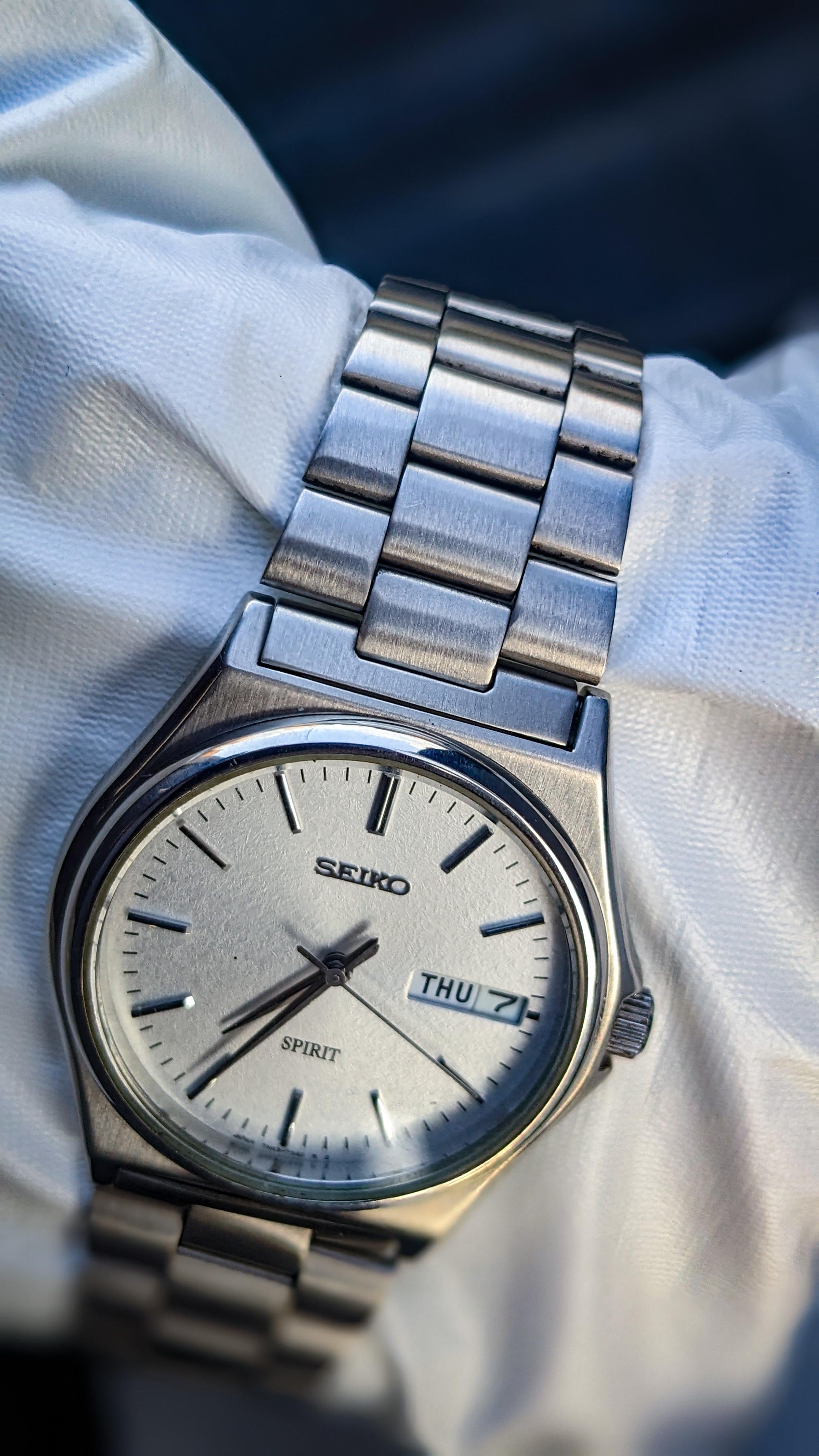 wts] Vintage Seiko spirit Snowflake Dial 1980