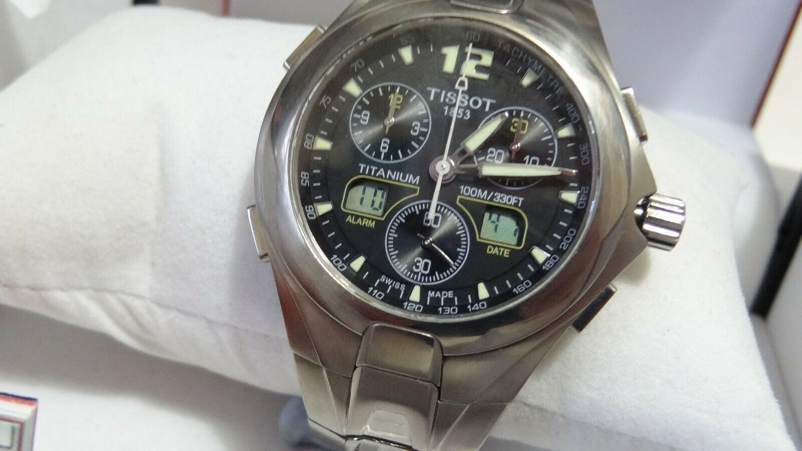 tissot pr100 chrono alarm