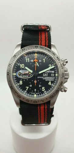 Fortis official cosmonauts chronograph lemania 5100 hot sale