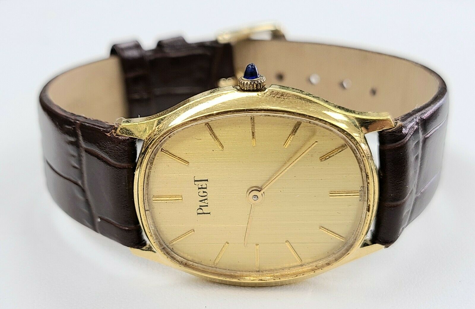 Piaget Mens Watch Vintage 18k Gold Electroplated WatchCharts