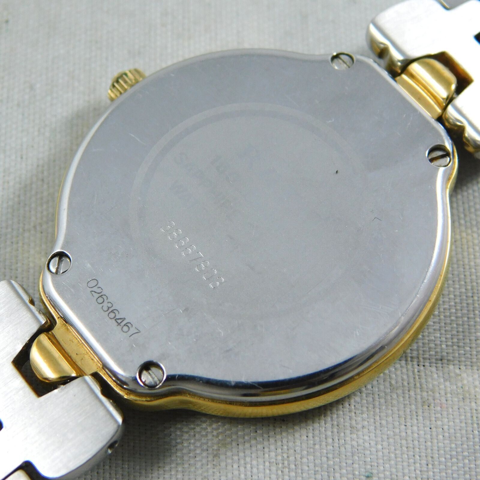 RADO FLORENCE 160.3664.2 DATE GOLD SILVER BOY'S VINTAGE WATCH