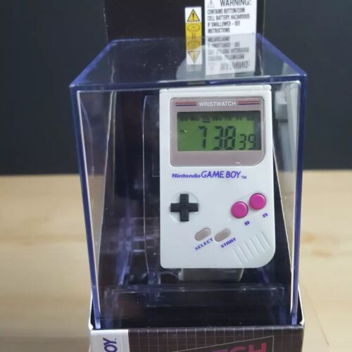 There's a new officially licensed Gameboy watch out! It plays the Mario  Land theme as an alarm! : r/Gameboy