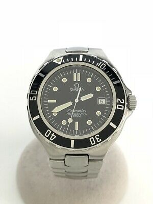 OMEGA 1465 453 SEAMASTER 200m black dial quartz analogue SS men's watch  #003368 | WatchCharts