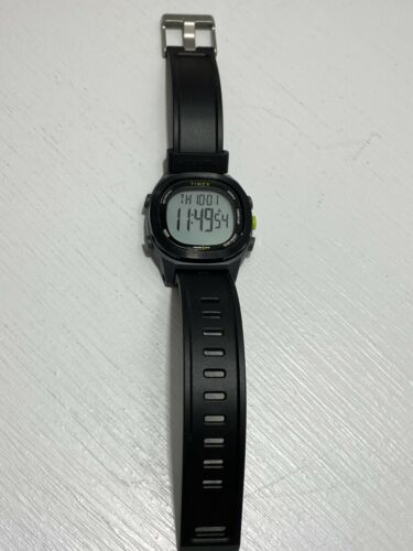 Timex TW5M18900 Men s Ironman Transit Essential 10 Black Resin Strap Watch WatchCharts