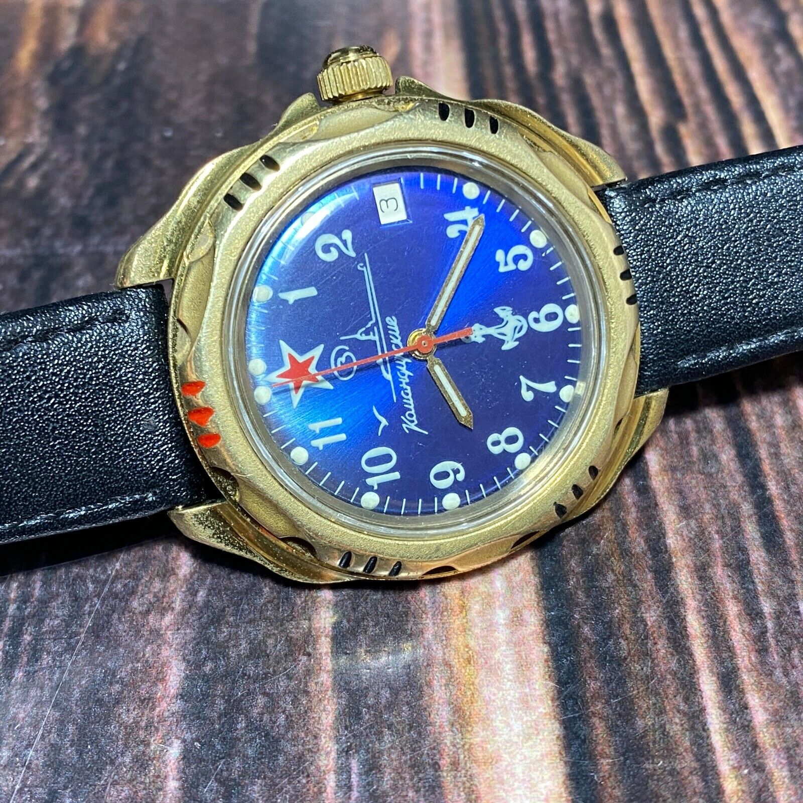 Soviet Watch Vostok Komandirskie Mechanical Military Equipment