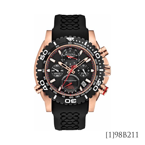 Bulova Precisionist Chronograph (98B211) Market Price WatchCharts