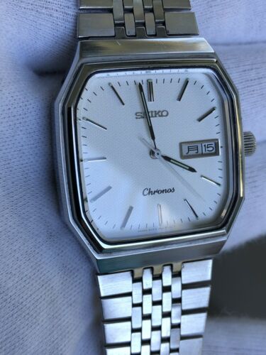 JA-0987| セイコー Chronos クロノス 80年代ヴィンテージ