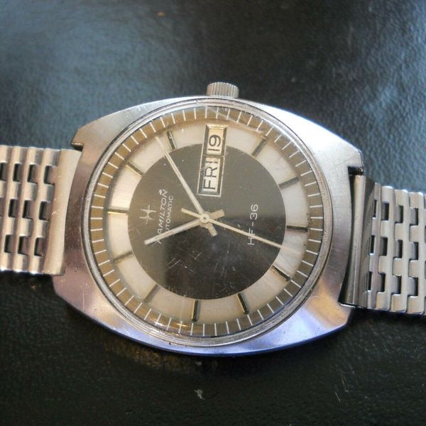 Vintage Hamilton HF-36 Automatic Wristwatch Running | WatchCharts