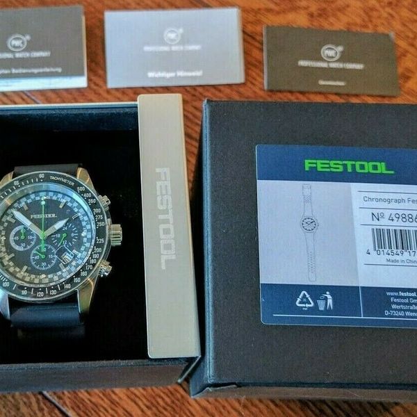 Festool Watch 90 Year Chronograph Tachymeter, Limited Edition