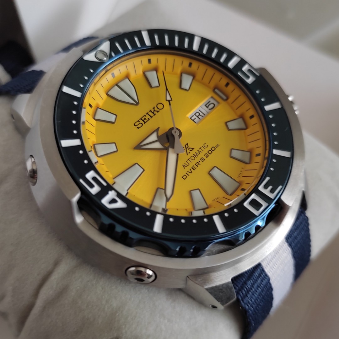 SEIKO PROSPEX SRPD15K1 (Yellow Butterfly Fish) 200m Diver's