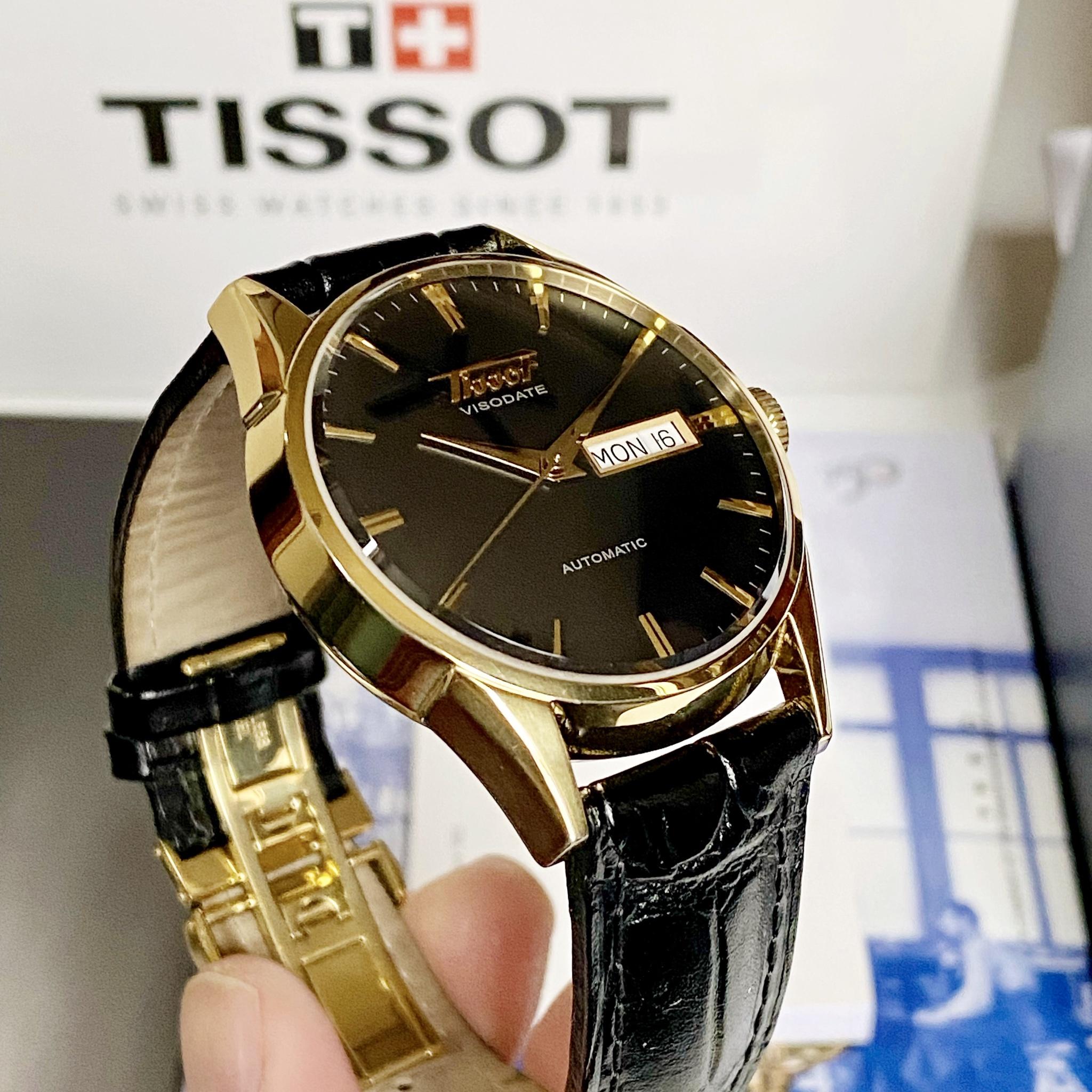 Tissot visodate 2025 black gold