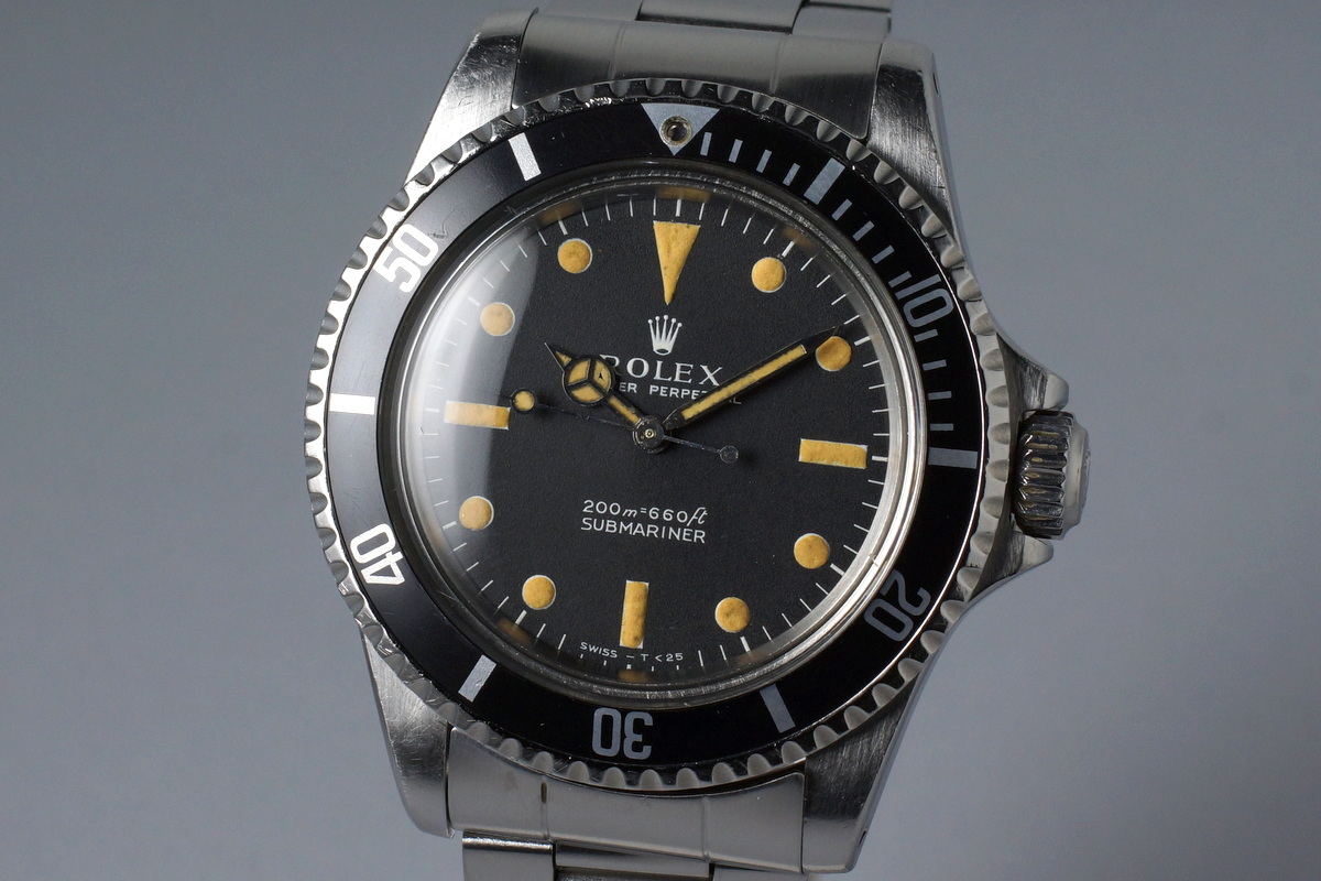 FS 1966 Rolex Submariner Ref 5513 Meters First Dial WatchCharts