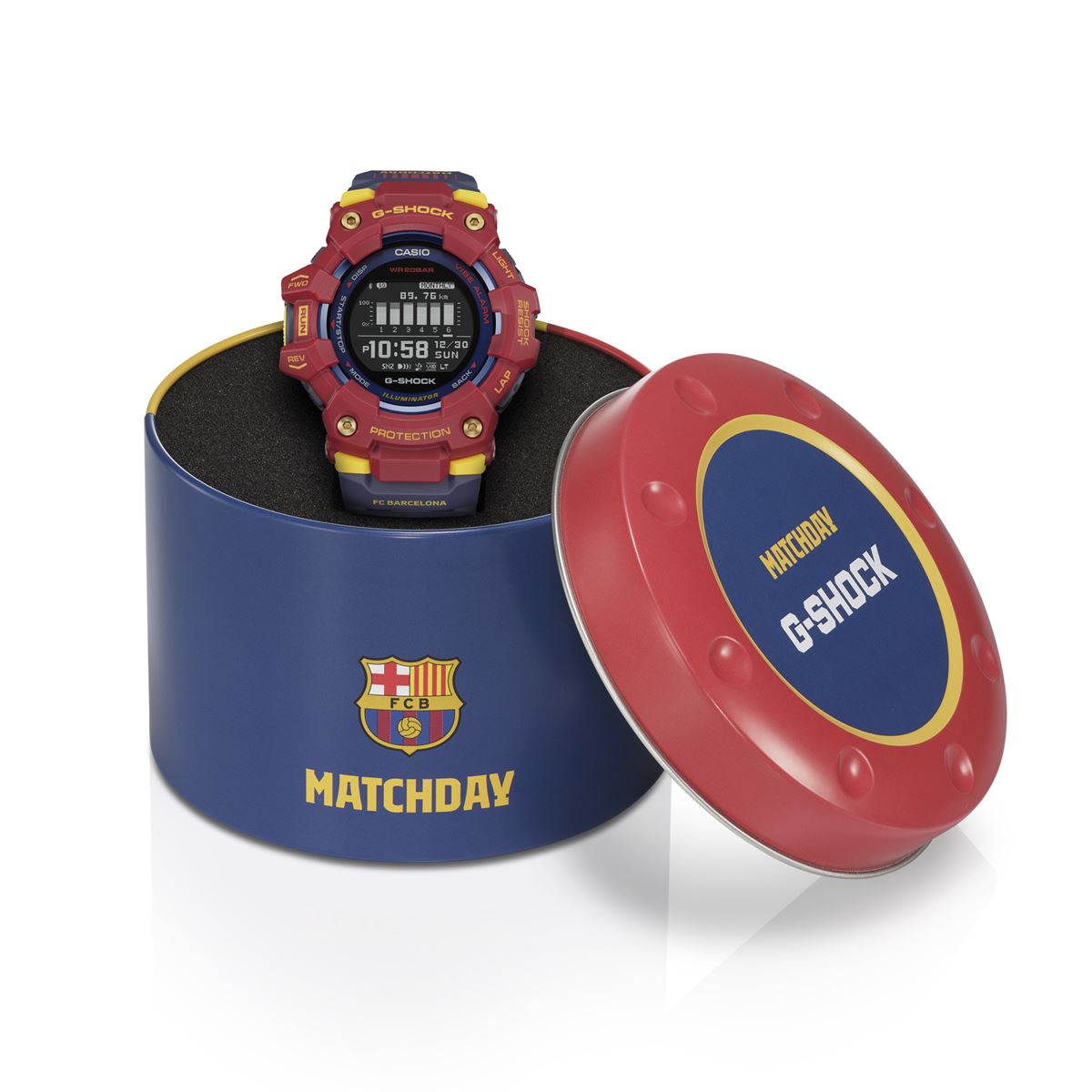 G-SHOCK G-SQUAD Casio G-Shock G-Squad CASIO FC Barcelona Matchday