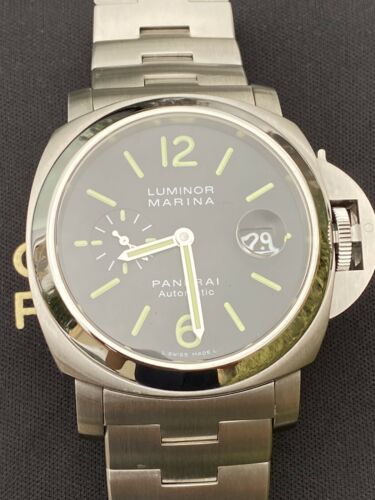 PANERAI LUMINOR MARINA OP 6763 STAINLESS STEEL 44mm MENS WATCH