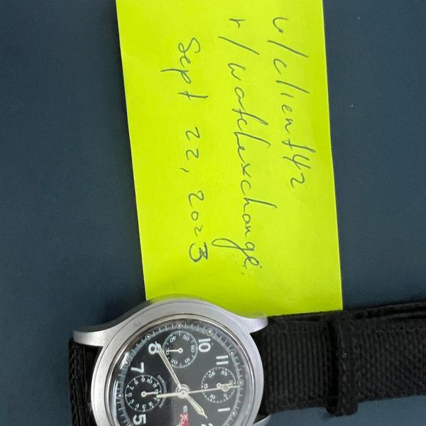 [WTS] Vintage Exalt 776.101 ETA 7750 Black Dial Swiss Automatic ...