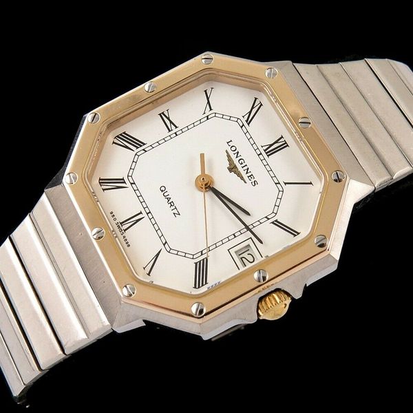 Men's Longines L950.2 Ref 4898 Octagonal Quartz Wrist Watch WatchCharts